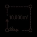 Pjovimas iki 10,000㎡